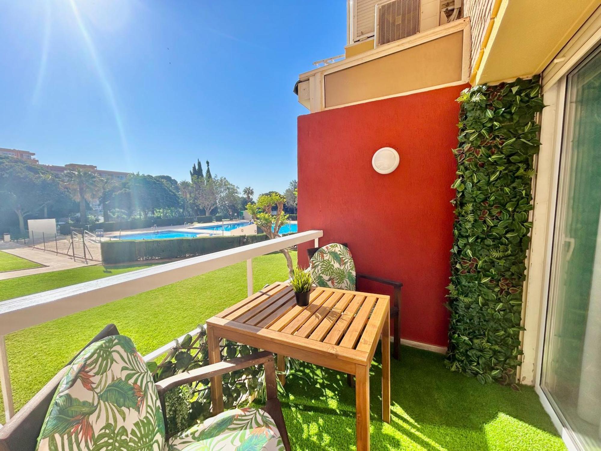 Hoja De Palma Lägenhet Benalmádena Exteriör bild